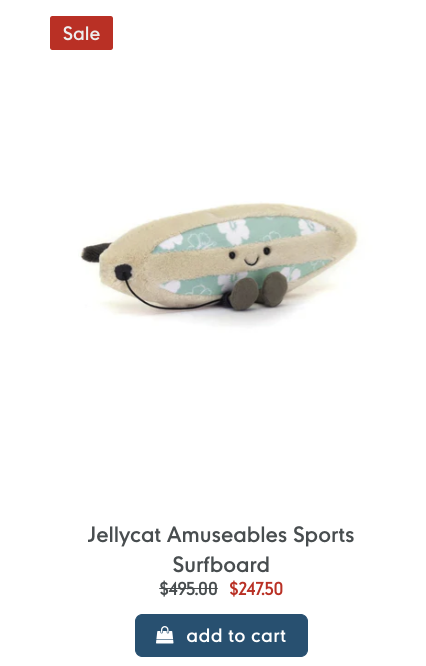 Jellycat極罕減價低至半價！經典公仔最平$208買到！斷貨王熊仔背囊都有減