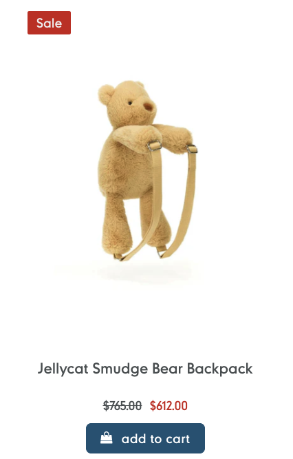 Jellycat極罕減價低至半價！經典公仔最平$208買到！斷貨王熊仔背囊都有減
