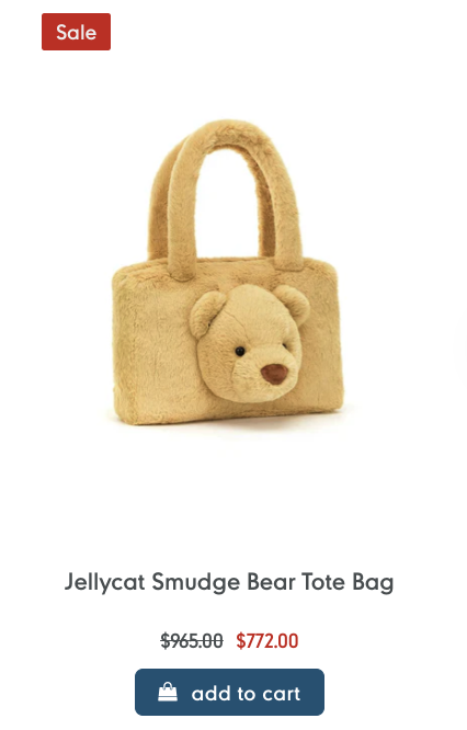 Jellycat極罕減價低至半價！經典公仔最平$208買到！斷貨王熊仔背囊都有減
