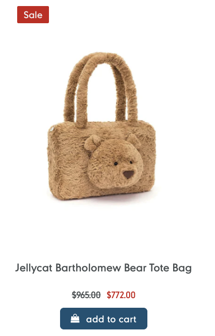 Jellycat極罕減價低至半價！經典公仔最平$208買到！斷貨王熊仔背囊都有減