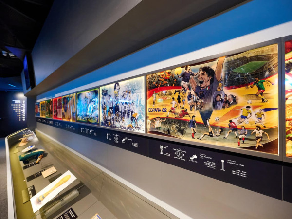 國際足總博物館特別展覽（圖片來源︰FIFA）