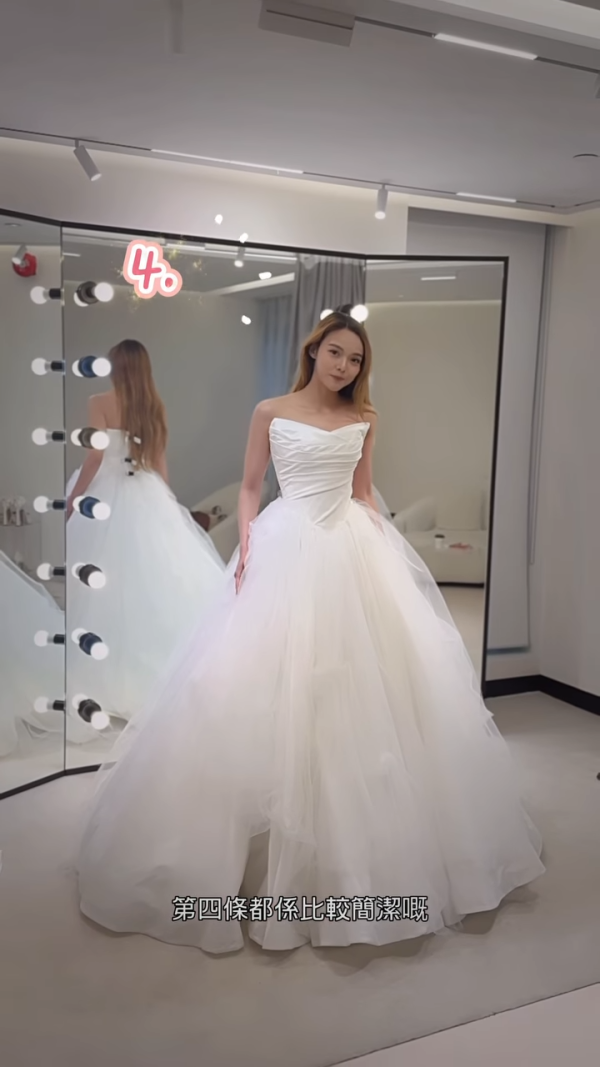 29歲女藝人結婚6對龍鳳鈪閃爆婚禮現場！《#後生仔》激罕REU賀新婚︰睇住個妹結婚