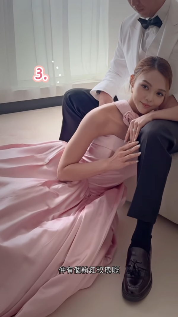 29歲女藝人結婚6對龍鳳鈪閃爆婚禮現場！《#後生仔》激罕REU賀新婚︰睇住個妹結婚