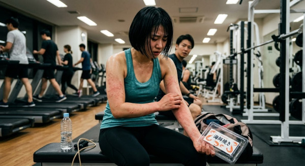 海鮮禁忌｜食完蝦去做Gym險送命！30歲女全身出疹兼「大脷」 醫生警告：食海鮮後6小時內千祈咪做呢件事！