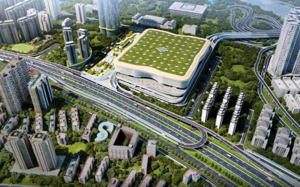 圖片來源:www.sohu.com 新皇崗口岸7月正式啟用!一地兩檢5分鐘過關!地底B2無縫直達深圳地鐵7號綫