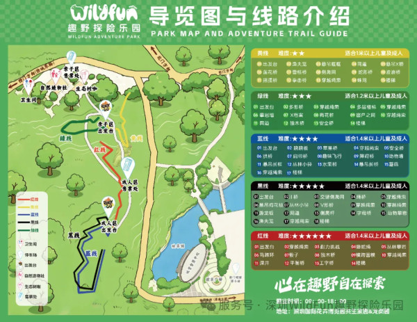 圖片來源:微信公眾號@深圳WILDFUN趣野探險樂園 深圳福田新開叢林探險樂園近地鐵!「戶外叢林探險 + 室內自然美育」雙重玩法 附地址交通