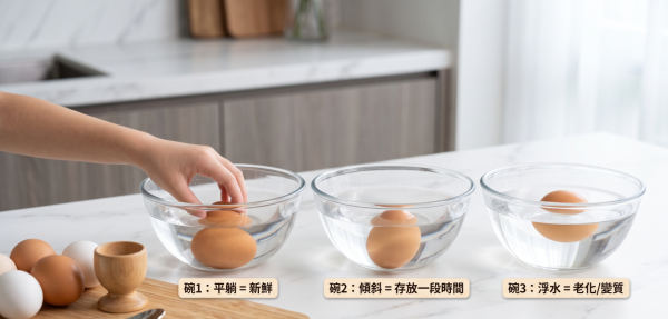 洗雞蛋其實大錯特錯!專家教廚房必學「浮水法」秒知新鮮度:4招分辨真壞蛋