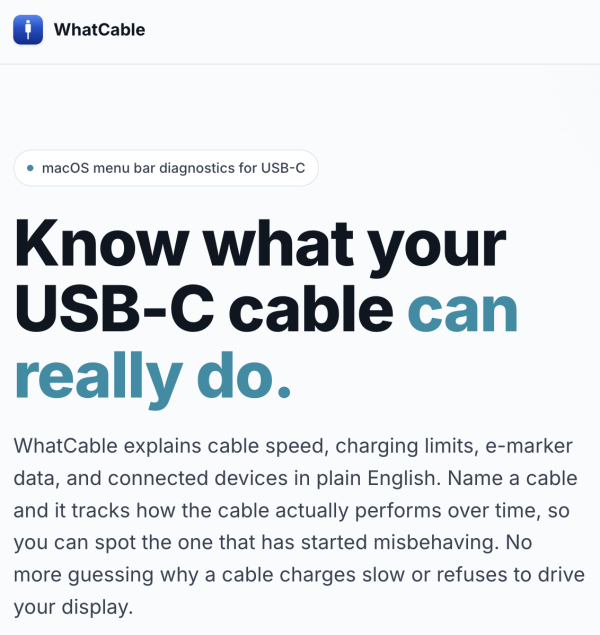 唔怕買錯劣質貨！免費App檢測USB-C線真本事 一秒解密充電速度、傳輸上限