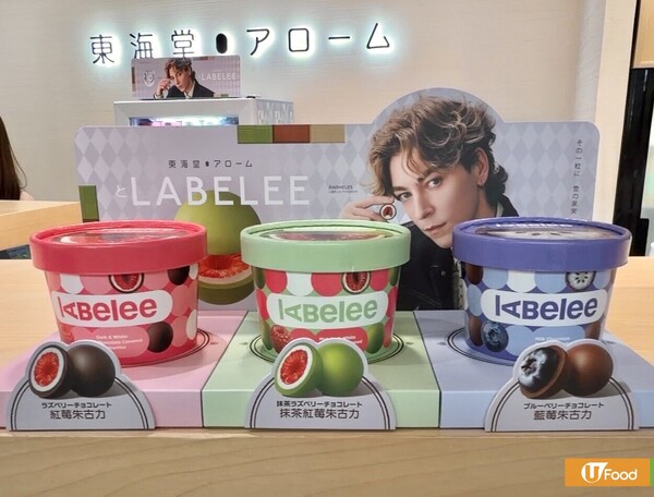 東海堂 x Labelee 推全新抹茶紅莓朱古力！-18度冷凍朱古力&新鮮莓果/限定三件裝優惠
