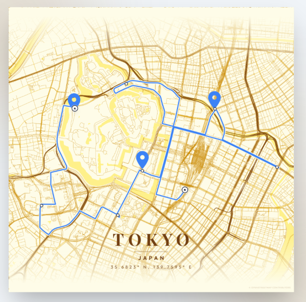 旅行足跡變神級海報！MapToPoster JS 一鍵將城市化身藝術地圖 實測1分鐘導出高畫質海報【免費免下載】