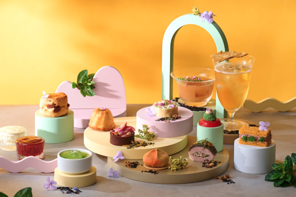 灣仔合和酒店聯乘Tea WG推出下午茶套餐！$199起歎紅蝦沙律撻配丹霞茶凍/煙鴨胸配熱情果茶凍派