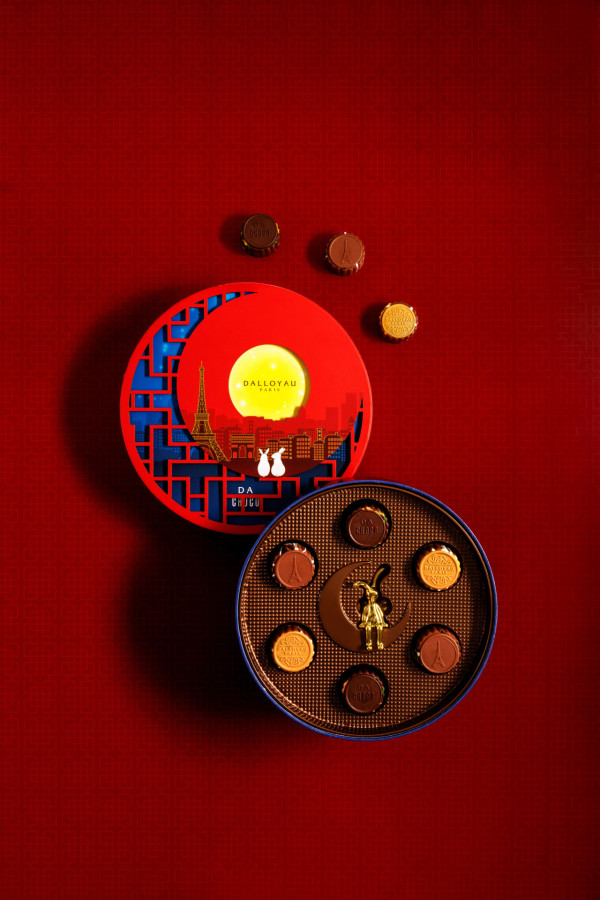 DA CHOCO脆朱古力月餅禮盒（圖片來源：DALLOYAU月餅）