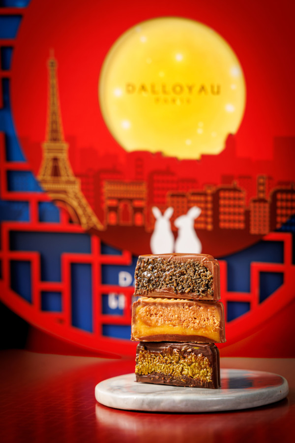 DA CHOCO脆朱古力月餅禮盒（圖片來源：DALLOYAU月餅）