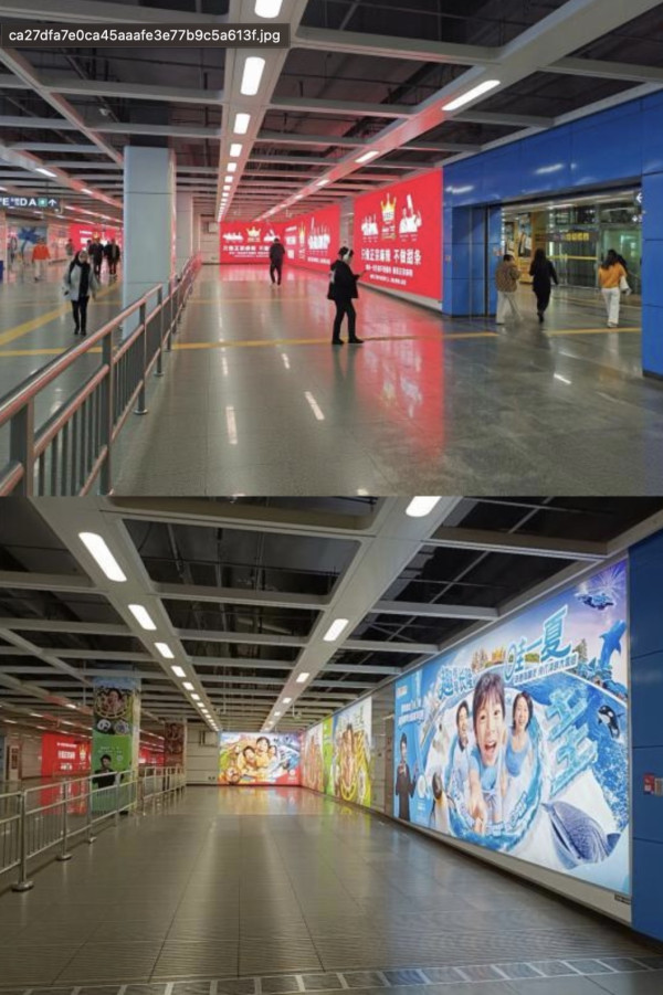 深圳地鐵閘機鋪天蓋地廣告惹眾怒 小紅書網民炮轟「醜出底線」批視覺污染 