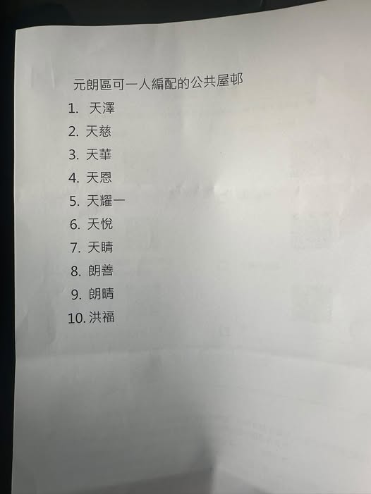 天耀一邨與朗晴邨二揀一?網民一面倒推爆:一定係佢!揭4大優勢封公屋天花板