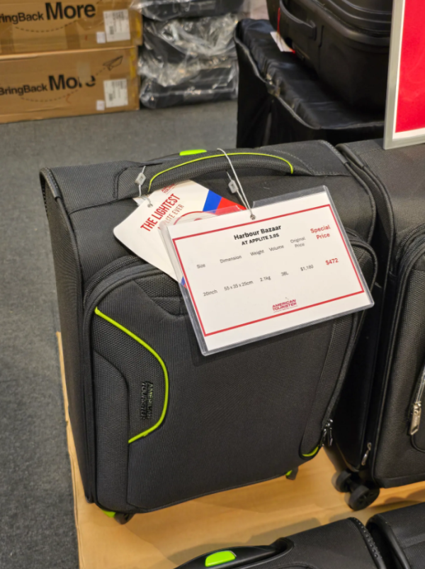 開倉優惠|尖沙咀海港城American Tourister行李箱全場4折!最平$356買到/一套兩件大細組合喼$792