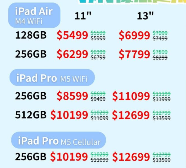 【學生教師開學必買】Apple經銷商驚喜推出教育優惠！iPad激減高達$900兼送觸控筆 現金買Mac即劈5%