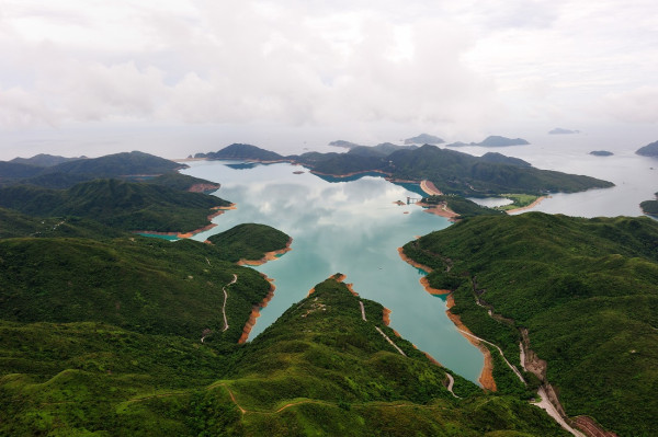 西貢萬宜水庫東壩（圖片來源︰水務署）