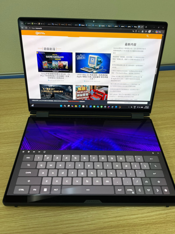 ASUS ROG Zephyrus Duo (2026) 開箱實測！試玩Core Ultra 9 + RTX 5090 + 雙 OLED 屏幕機王