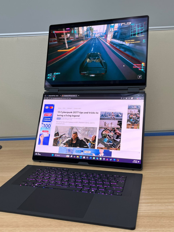 ASUS ROG Zephyrus Duo (2026) 開箱實測！試玩Core Ultra 9 + RTX 5090 + 雙 OLED 屏幕機王