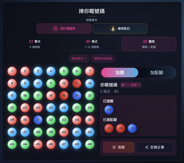 六合彩|1億暑期金多寶7.21攪珠!5大實用工具 一鍵計出投注成本+派彩金額!免費模擬器搖出6+1號碼