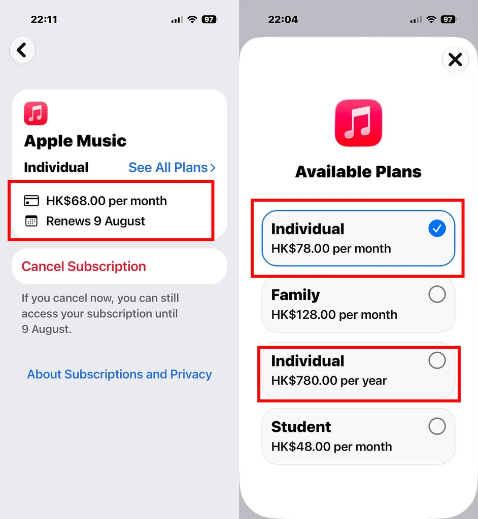 Apple第二波加價潮殺到？Apple Music香港突襲加價、iCloud恐跟進 網傳一招「隱藏後門」竟可免加價續約！