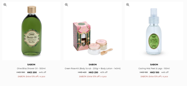 開倉優惠｜SABON開倉低至半價！身體磨砂膏/護手霜/沐浴油/髮膜$100起！必買經典PLV香味香氛