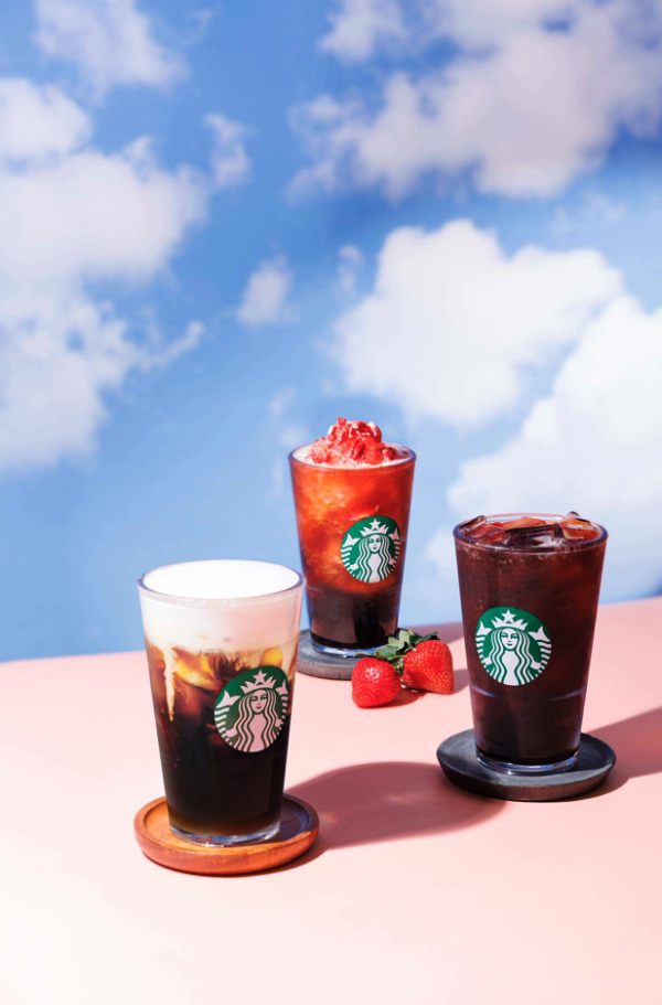 Starbucks新推草莓檸檬冷萃咖啡！抹茶綿雲椰子水/咖啡鮮奶日式焙茶/多款夏日新品