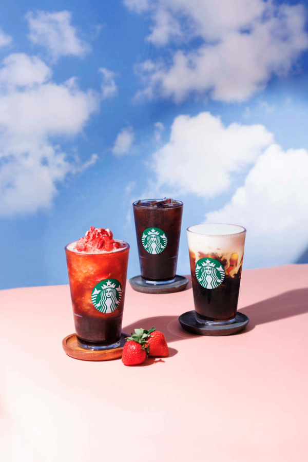 Starbucks新推草莓檸檬冷萃咖啡！抹茶綿雲椰子水/咖啡鮮奶日式焙茶/多款夏日新品