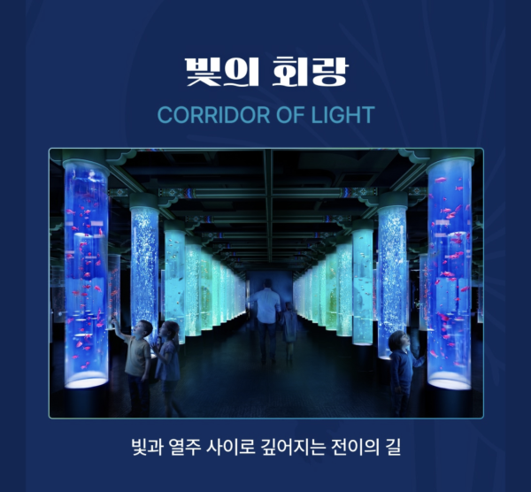 圖片來源:樂天世界水族館官網 韓國首爾樂天世界水族館全新「Aqua Gallery 水光花園」開幕!光影水族展區+5大夢幻打卡位 附限量門票優惠