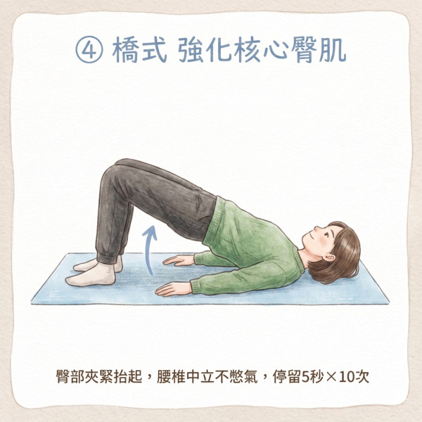 椎间盘突出随时大小便失禁!骨科医生教3组居家运动复健!零成本护腰舒缓坐骨神经痛