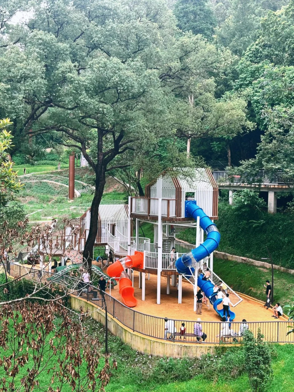 深圳南灣郊野公園正式免費開放!漫步湖畔棧道+高空俯瞰山林湖光