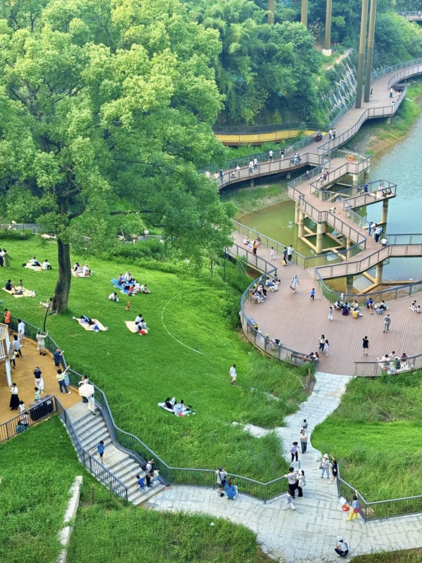 圖片來源:大眾點評 深圳南灣郊野公園正式免費開放!漫步湖畔棧道+高空俯瞰山林湖光