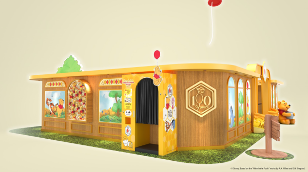 小熊維尼100週年快閃店登陸又一城 重現百畝森林經典場景/獨家限定盲盒登場/專屬DIY香水