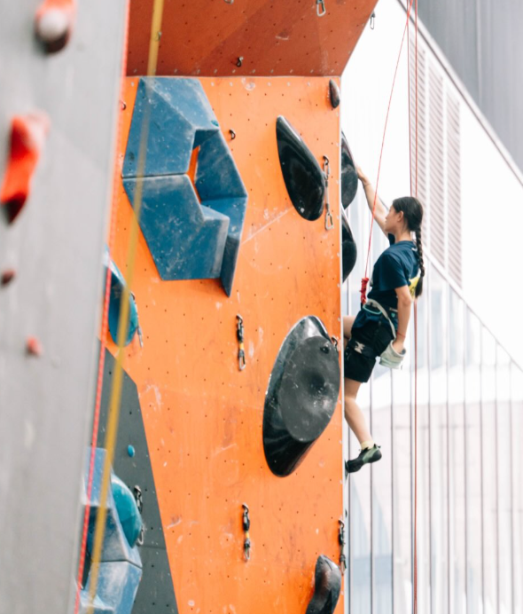 Just Climb 攀石場（圖片來源︰IG@justclimbhk）