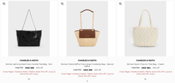 Charles&Keith開倉低至4折！人氣手袋$149起買到！咭套/高踭鞋/飾物大劈價 低至$118