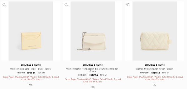 Charles&Keith開倉低至4折！人氣手袋$149起買到！咭套/高踭鞋/飾物大劈價 低至$118