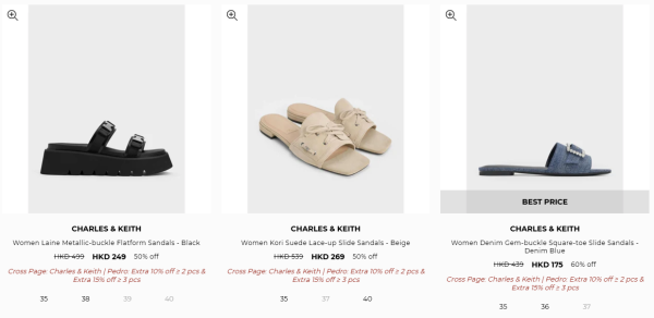 Charles&Keith開倉低至4折！人氣手袋$149起買到！咭套/高踭鞋/飾物大劈價 低至$118