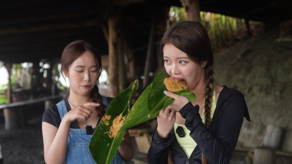 自然系女子旅行3｜巨胸霸王林映暉浸溫泉突破尺度 fit到漏晒34D公開處刑旁邊女藝人