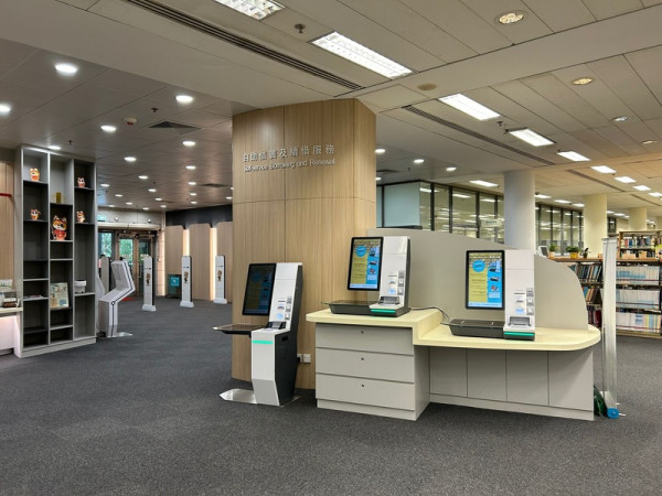 香港公共圖書館捐書及回收書籍（圖片來源︰香港公共圖書館）