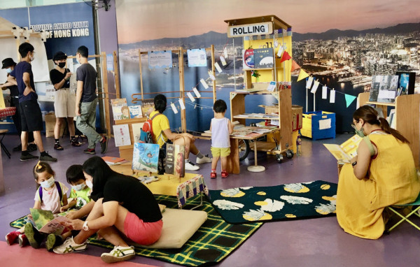 Rolling Books捐書及回收書籍（圖片來源︰Rolling Books）