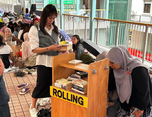 Rolling Books捐書及回收書籍（圖片來源︰Rolling Books）