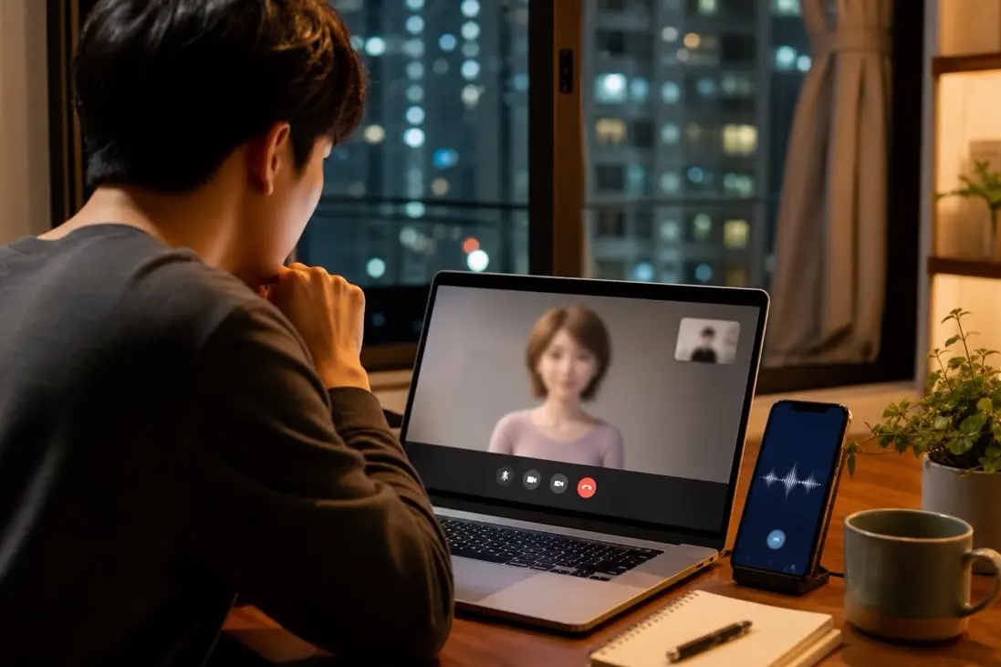 以為AI女友得個殼 接上GPT-Live竟即時對話仲會呷醋 網民讚好：能同時說話與聽取