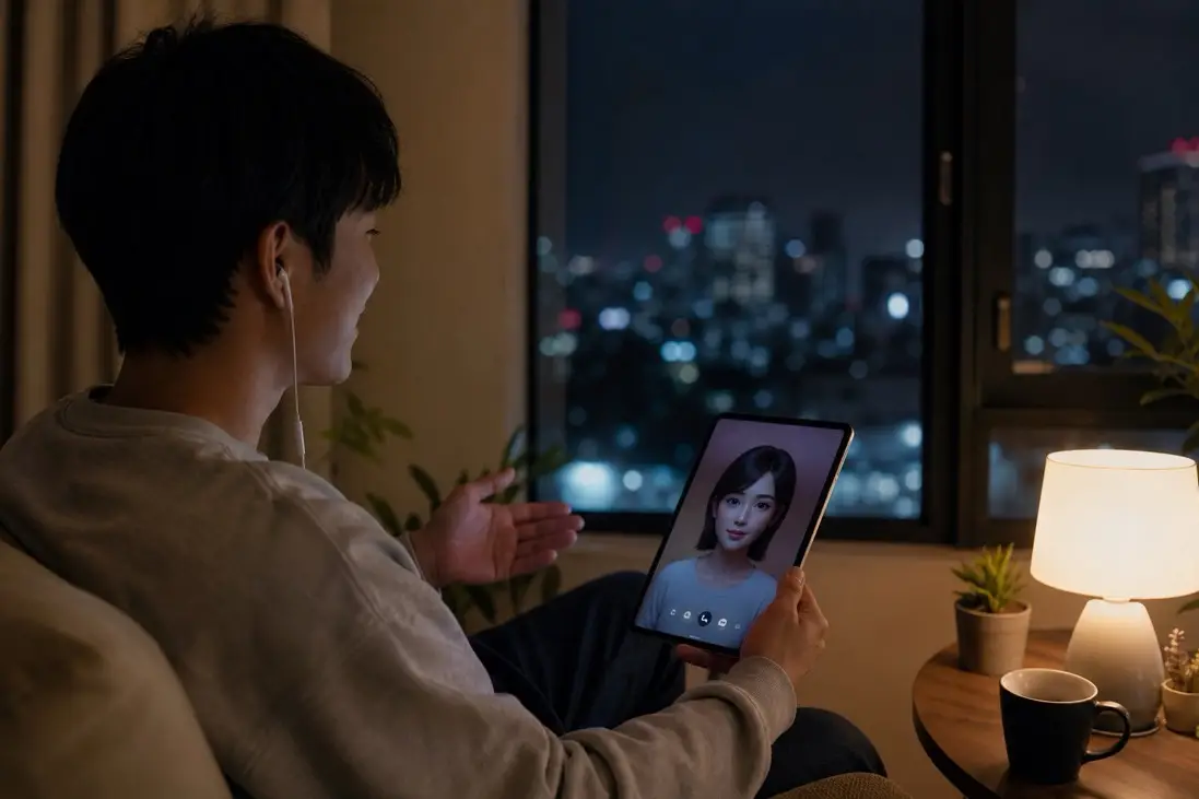 以為AI女友得個殼 接上GPT-Live竟即時對話仲會呷醋 網民讚好：能同時說話與聽取