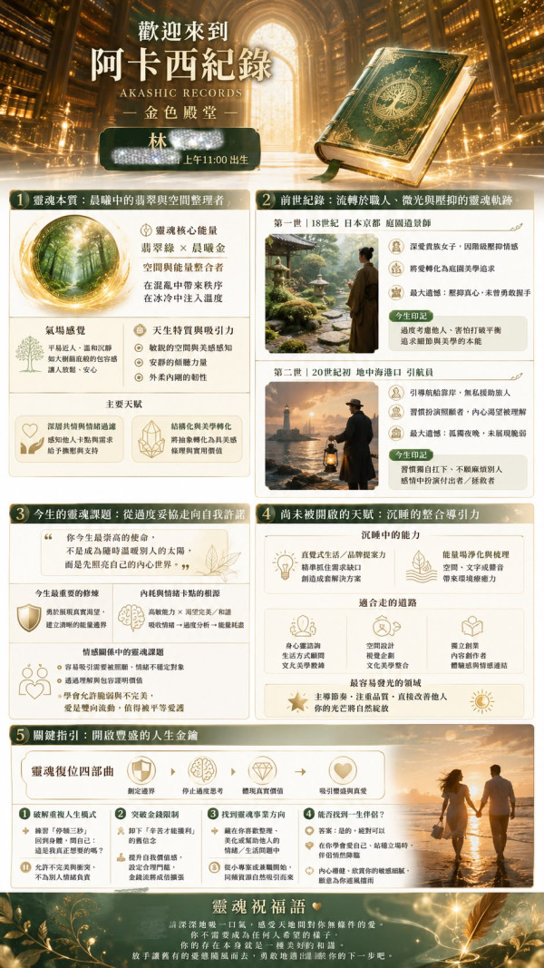 【Gemini/GPT解鎖阿卡西紀錄】AI化身解讀師看前世今生預視靈魂伴侶  萬用指令出唯美靈魂藍圖