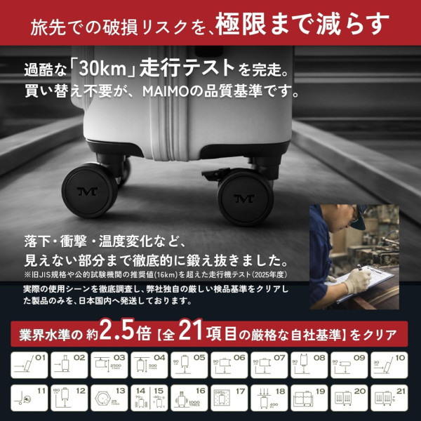 圖片來源:Amazon 旅行快閃登機必備!超輕手提行李箱10款推介 前開式收納/可擴展大容量/最輕僅1.8kg