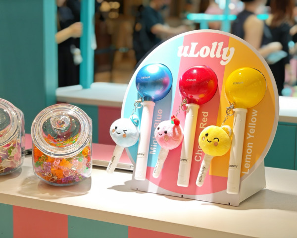 OSIM uLolly 全球首創棒棒糖造型無線便攜按摩器！沙田新城市廣場期間限定半價入手兼有掛繩 DIY 工作坊