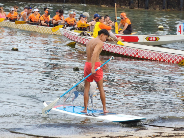 赤柱正灘捕風一族（圖片來源︰FB@捕風一族Hiwindlover Water Sport Centre）