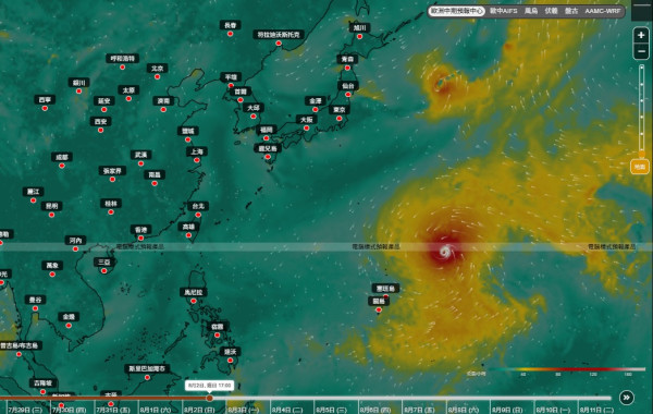 3大台风排队杀到！AI预测南海风暴或逼港 白海豚扑日 鲸鱼8月初紧接生成
