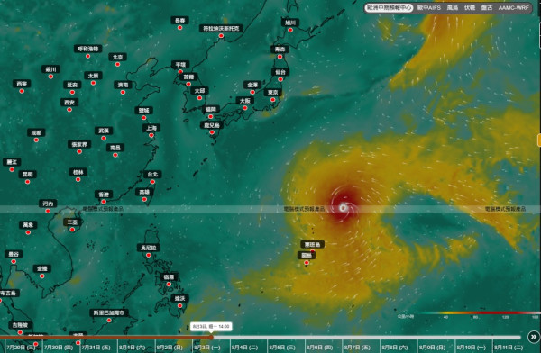 3大台风排队杀到！AI预测南海风暴或逼港 白海豚扑日 鲸鱼8月初紧接生成
